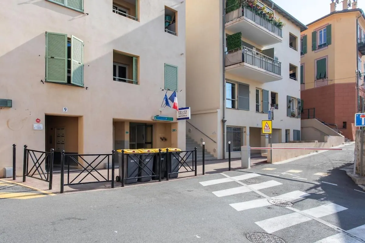 #45 Quiet Chic 5Mins Walk To Port And Beach Ac Wifi Villefranche-sur-Mer Apartman